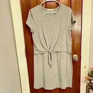 Mododoc Los Angelas Casual Gray Dress